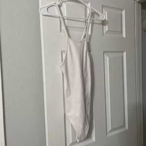 Abercrombie & Fitch White XS Bodysuit